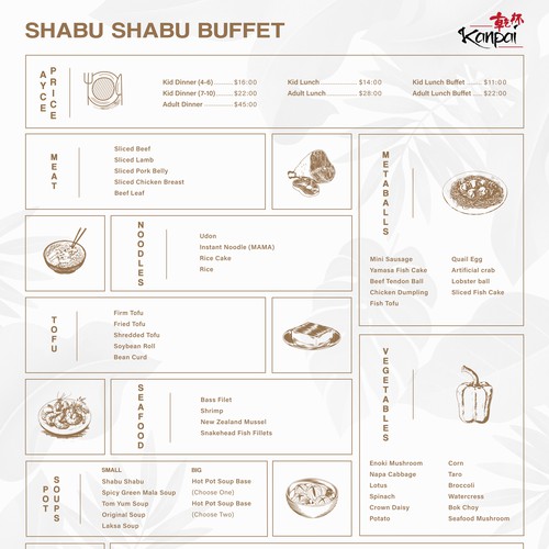 Designs | Design a 2 sided restaurant menu | Menu contest