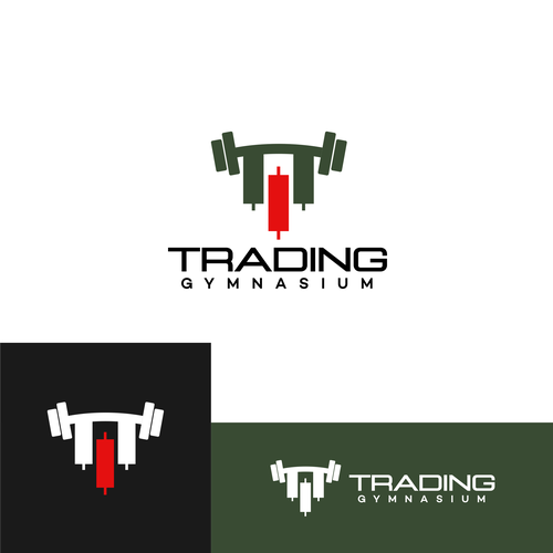 Logo for "Trading Gymnasium" for a stock market company Design by Tadxkuni Design