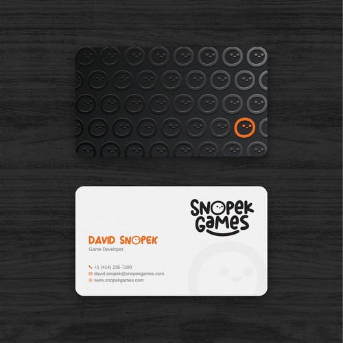 Business Cards for an indie Game Developer Design by Rakibh