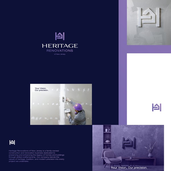 Heritage Renovations Brand Identity