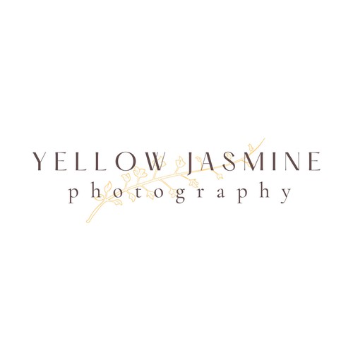 Yellow Jasmine Photography Logo Design Design réalisé par aybikekcbs