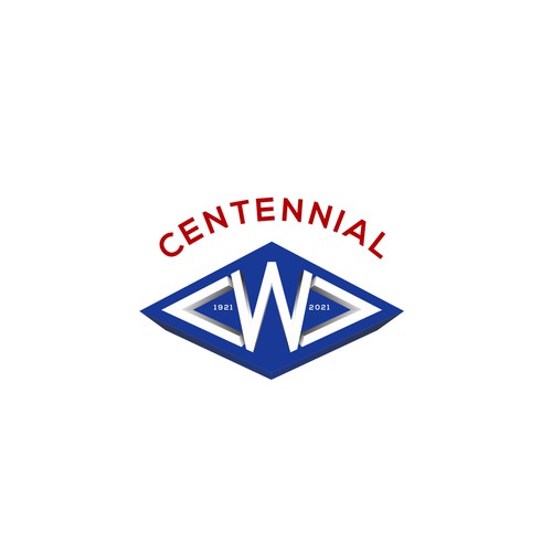 Centennial Anniversary Logo Réalisé par NABEEL™