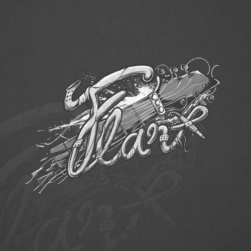 Rock band T-shirt design Design by Raidze