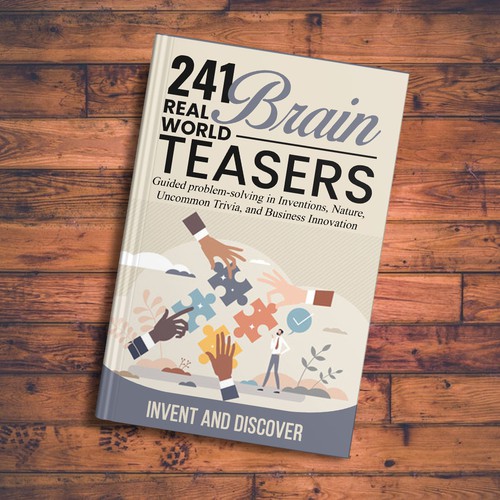 Book Cover - Creativity, Innovation, Inventions, Lateral thinking Design by Zahari Studio