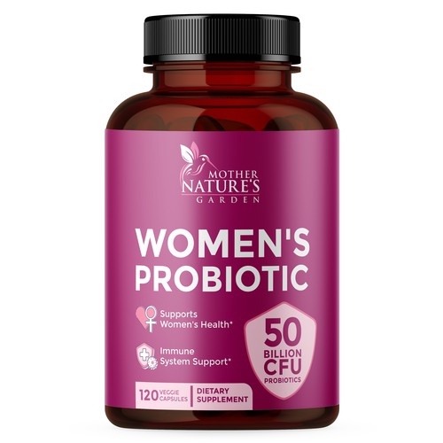 Designs | Mother Nature's Garden - Women's Probiotic Label Needed ...