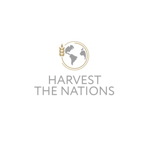 Create a sophisticated brand logo for "Harvest the Nations" evangelistic ministry Design by m210297