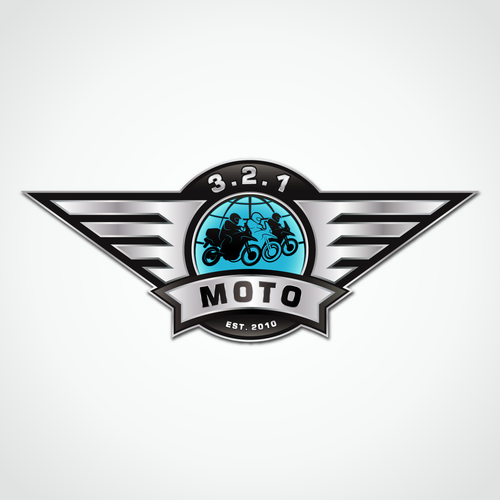 Motorcycle Riders Unite!: Design a rubber-side down logo for the 3.2.1 ...