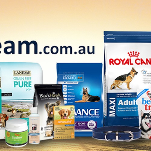 EASY facebook cover photo for an ONLINE PET STORE. Design by Grafikkstudio