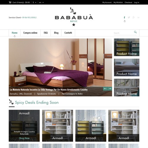 Landing page design contest entry by dandyvasanth