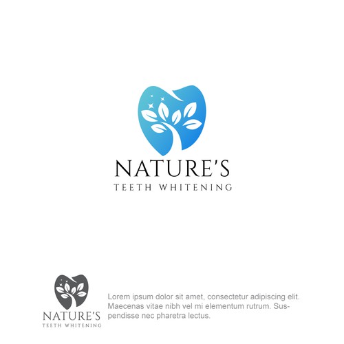 Nature's Teeth Whitening - Needs a Natural Company Logo Design by hasnagraphics