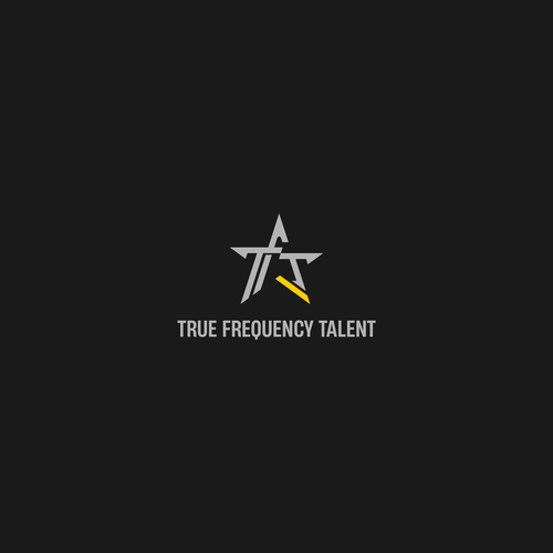 Logo for Talent Agency that books Djs, social media celebs, singers, at Venues and Festivals Design by Nikajima