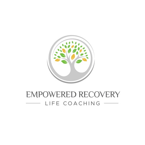 Life Coach working with people in recovery from substance abuse needs an appealing logo! Design by SanDzine