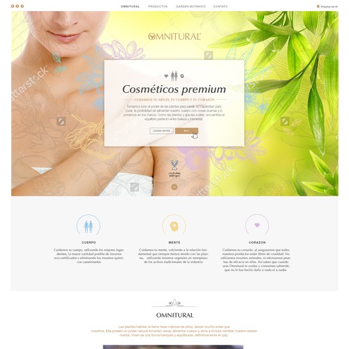 Web page design contest entry by Petra-VIKRA
