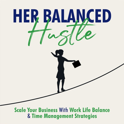 Her Balanced Hustle Cover Art Design by OnnoRokom