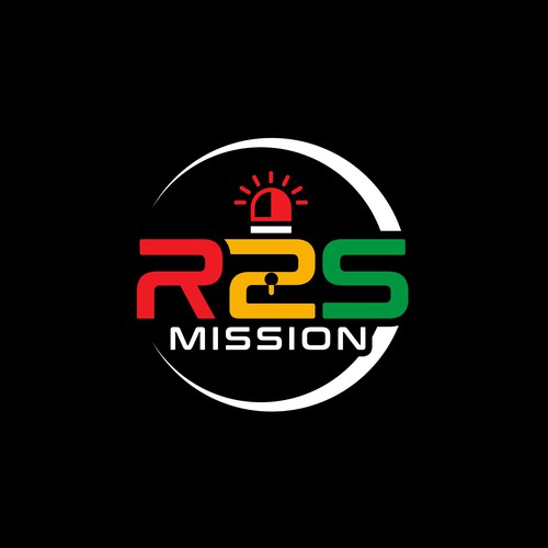 R2S Mission design logo (Rescue to Secure Mission) Design by HOD Experts ™