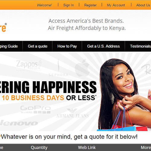 SAVO STORE - FRONT PAGE BANNER Design by JRTechnologies