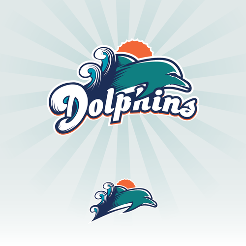 99designs community contest: Help the Miami Dolphins NFL team re-design its logo! Design von sanjar