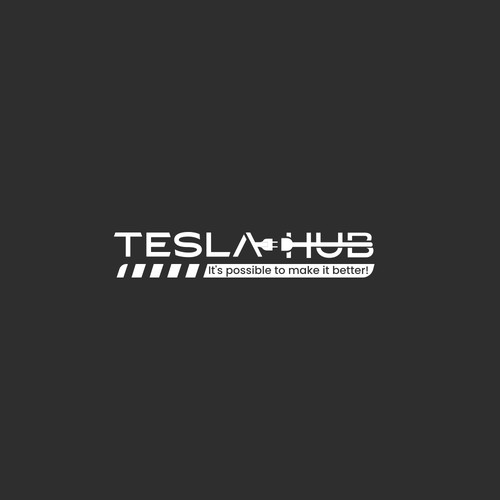 Tesla Shop braucht ein Logo für den Start! Design by Victoria Cova