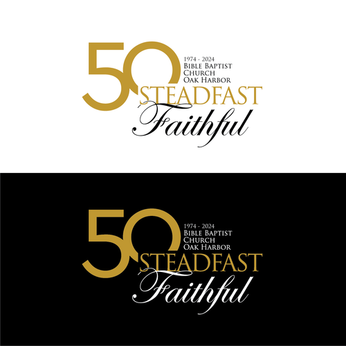 CHURCH 50th ANNIVERSARY Design by JELOVE