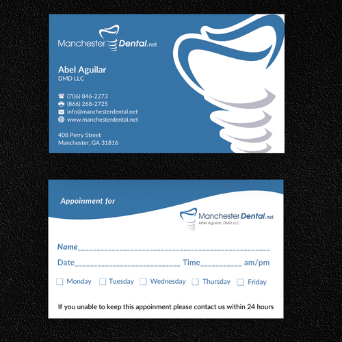 Designs | Dental stationary and business card | Stationery contest