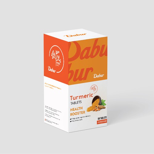 Premiumising Dabur's Pure Herbs range Design by RohitP.