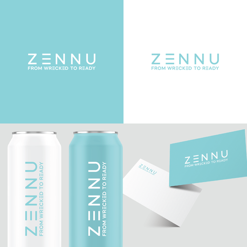 Design di Logo and design for a new anti-hangover drink for mainly hungover college kids di NinjaMouse™