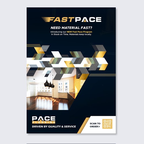 Cover page & coordinating design for flooring sample book Design by MotivatedDesign