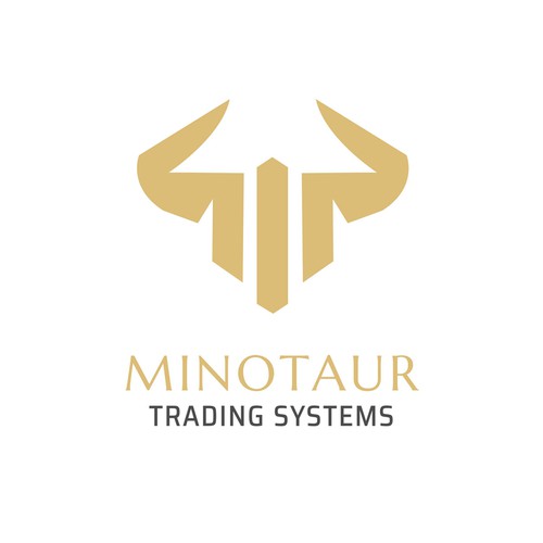 Powerful bull inspired logo for automated trading systems Design by hasahatan