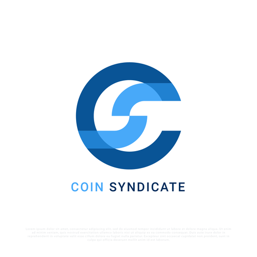 Logo for Coin Syndicate Influencer Agency Design by Playongrafis