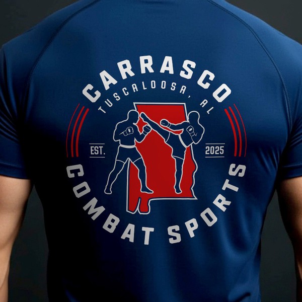 Logo concept for a combat sports gym