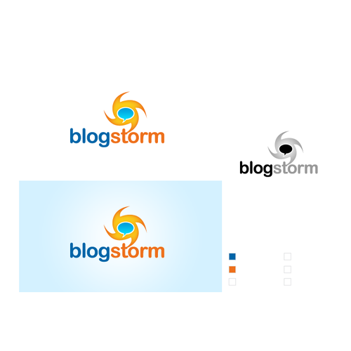 Logo for one of the UK's largest blogs Design by jitenmishra