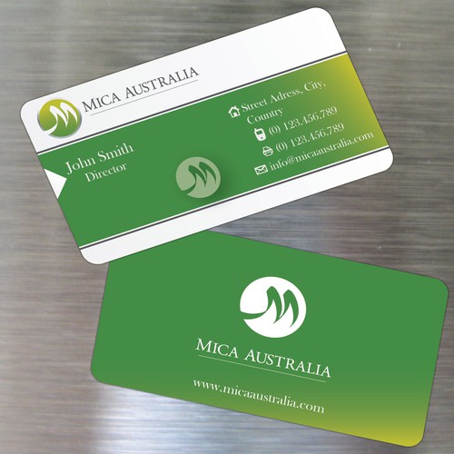 stationery for Mica Australia  Ontwerp door jopet-ns