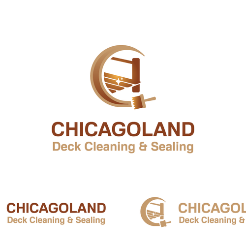 New logo wanted for Chicagoland Deck Cleaning & Sealing Design by Kilbrannon