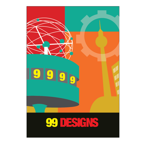 99designs Community Contest: Create a great poster for 99designs' new Berlin office (multiple winners) Design by giorgia.isacchi
