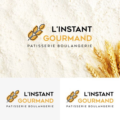 "creer un logo moderne pour une boulangerie pâtisserie" winning Logo design