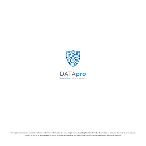 Data Protection needs a stylish logo. Are you up to that? :-) Design by animarika