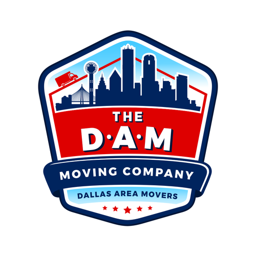 Diseño de Design a fun, high-quality logo for The DAM Moving Company de Gloxee