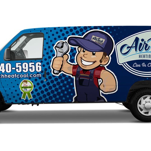 Create the next signage for Airtech heating and cooling Design by Ironhide!