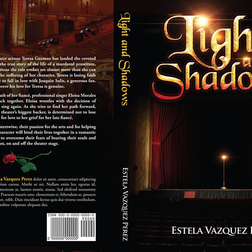 book or magazine cover for Maria E. Vasquez Design by Boogie_Ben