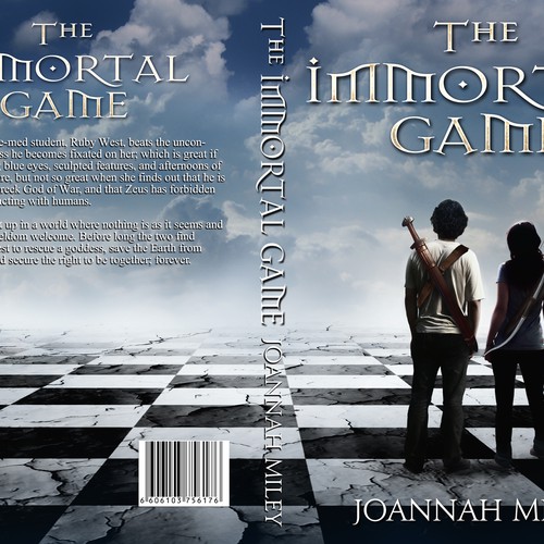 Unique book cover for suspenseful paranormal-romance novel! Design by Chameleonstudio74