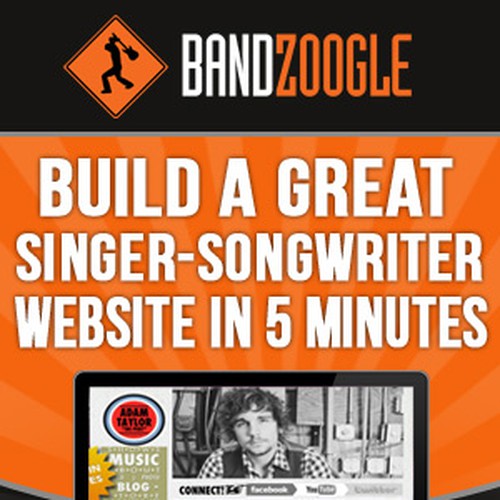 Bandzoogle needs a new banner ad Design by vineet5