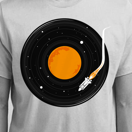 T-shirt designs for t-shirt company. Design by netralica
