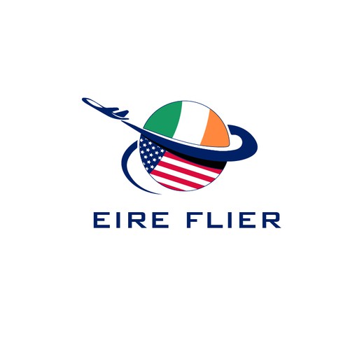 The Eire Flier logo Design réalisé par Eric Studio