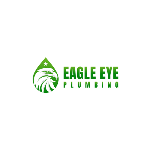Eye catching and very marketable logo for plumbing company. The company name is Eagle Eye Plumbing Design by sinajimasi