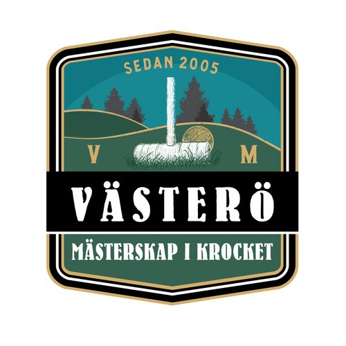 Legendary croquet tournament in Sweden. First logo ever. Looking for unique croquet vibe, creativity, and retro look! Design by DIMITAR LIASOVSKI