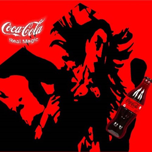 コンペ「Artistic mural design for Coca-Cola Zero in Brussels」のデザイン by tridentArtさん 