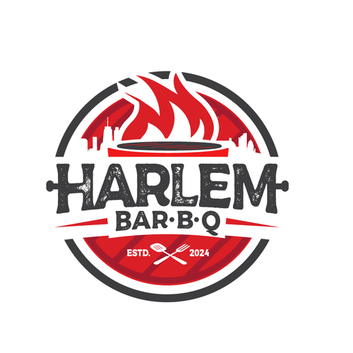 Harlem Bar B Q Design von -NLDesign-