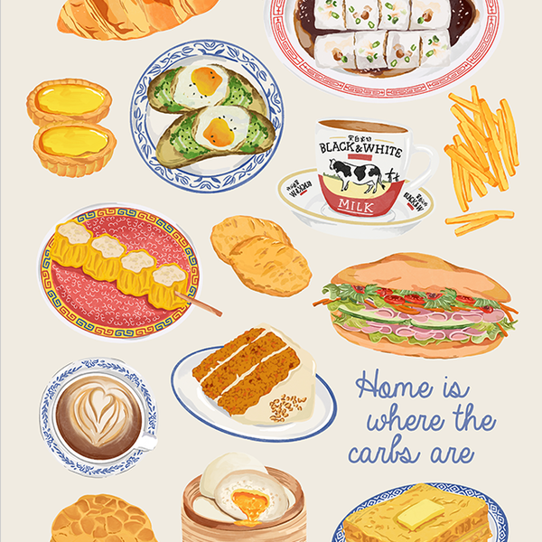 Multicultural Food Poster
