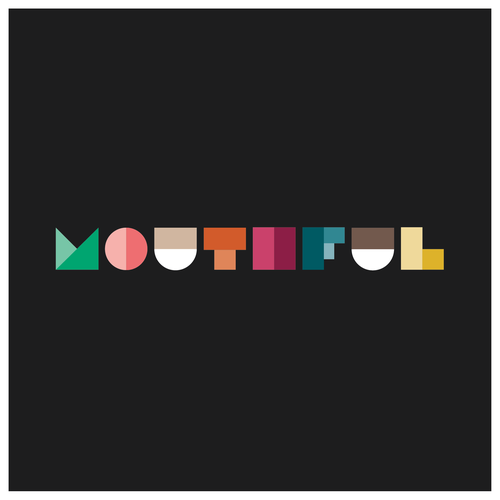 Strong, spunky yet clean logo for mouthful-ontwerp door EWMDesigns