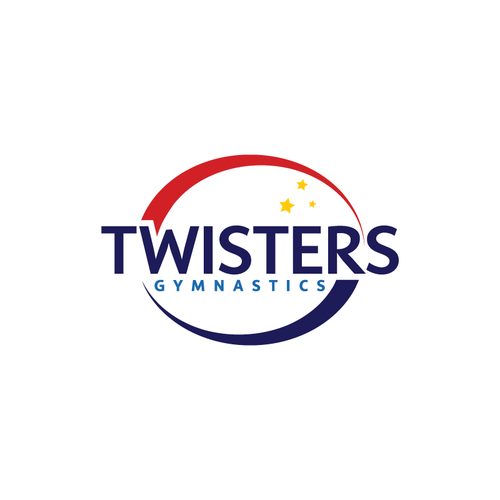 Twister Gymnastics Logo Rebrand - Modern, Exciting, Clean Logo Update for Kids Gymnastics Facility Design by Vinzsign™